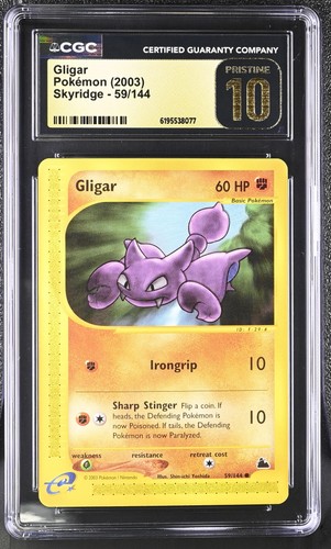Cgc pristine gligar - pristine, 59/144