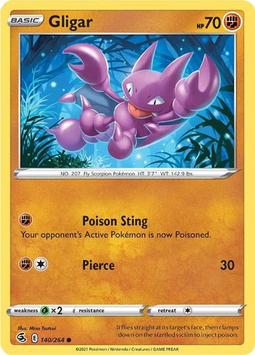 Gligar swsh08 140 264 - [swsh08,