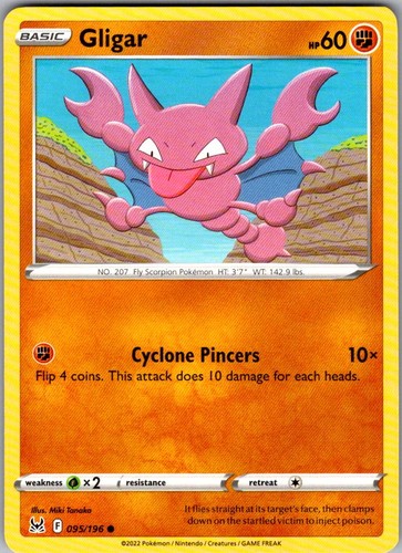 Gligar 095 196 - gligar, common