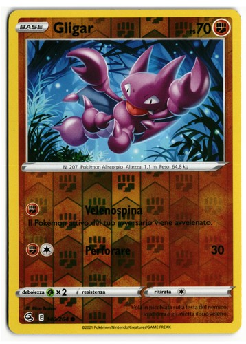 Pokémon gligar 140 - pokémon, 140/264