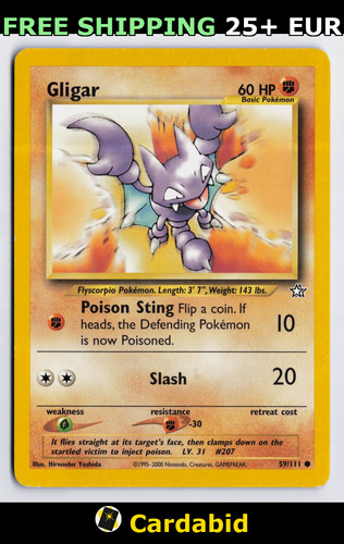 Gligar 059 111 - #059/111, neo