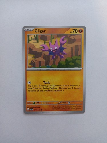 Pokémon gligar 091 182 - gligar, |