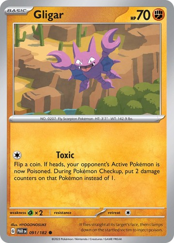 Gligar par 091 182 - gligar,