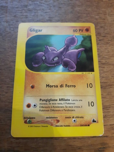 Gligar 144 skyridge carta - gligar,