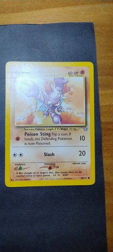 Gligar 111 pokemon card - gligar,