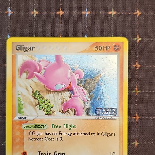 Pokémon gligar unseen forces - pokémon,