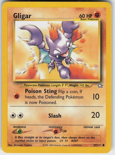 Gligar 111 common neo - gligar,