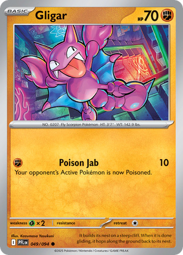Gligar 049 094 fiamme - gligar,