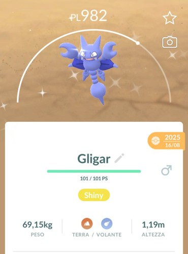 Shiny gligar lucido - shiny,