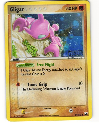 Gligar stamped reverse holo - gligar,