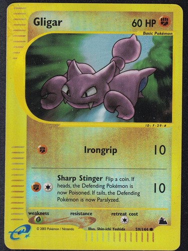 Pokemon gligar 144 - pokemon, 59/144