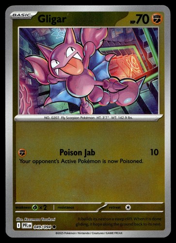 Gligar 049 094 - 049/094, pokemon