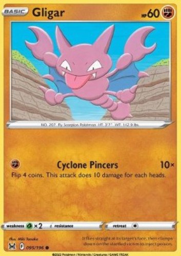Gligar origine perduta - -,