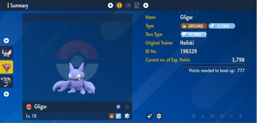 Pokemon scarlatto viola - scarlatto, 6iv